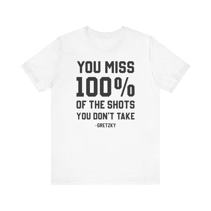 Gretzky - 100% of the Shots Shirt