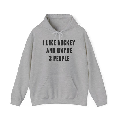 I Like Hockey Hoodie