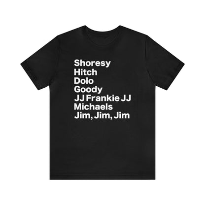 Shoresy - Sudbury Roster Shirt