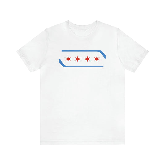 Chicago - Hockey Flag Shirt
