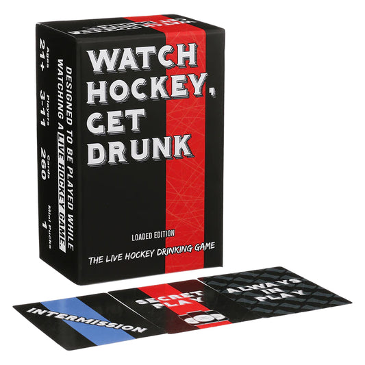 Watch Hockey, Get Drunk - The Live Hockey Drinking Game